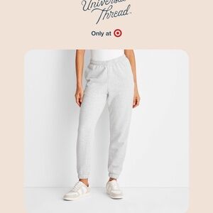 Universal Thread Light Gray Jogger Pants bundle